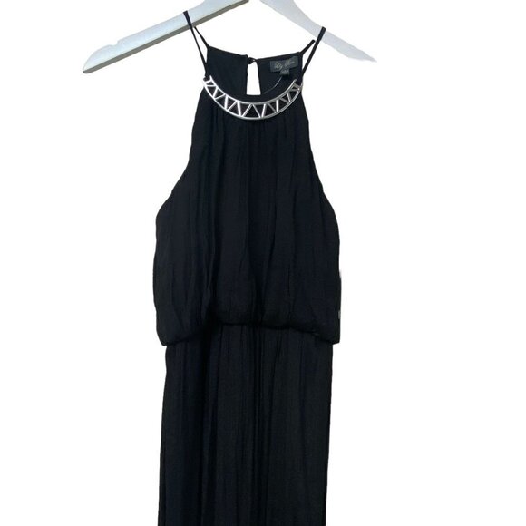 LILY ROSE Maxi Dress Size Small Juniors Black NWT - Picture 11 of 13